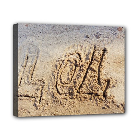 Lol Canvas 10  X 8  (framed) by yoursparklingshop