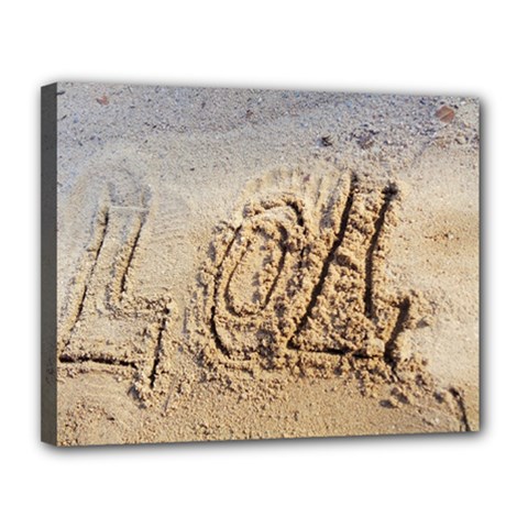 Lol Canvas 14  X 11  (framed) by yoursparklingshop