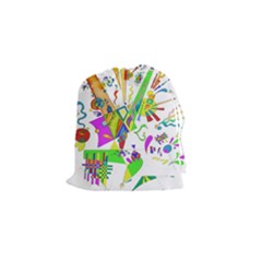 Splatter Life Drawstring Pouch (small)