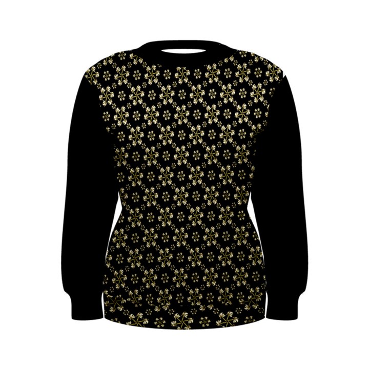 Angels Skull Pattern Women s Sweatshirt