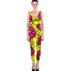 Sassy Lips Abstract Onepiece Catsuit by OCDesignss