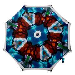 When Eyes Hear 2 By Saprillika Hook Handle Umbrella (large) by saprillika