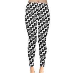 Hot Wife - Queen Of Spades Motif Leggings  by HotWifeSecrets