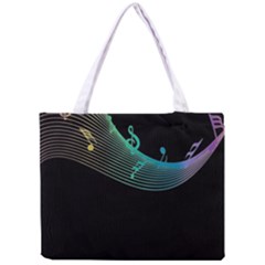 Musical Wave Tiny Tote Bag