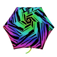 Tiger Rainbow Mini Folding Umbrella