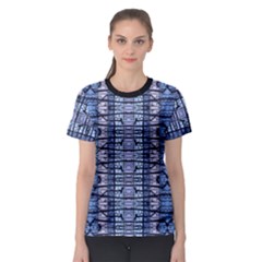 Tribal Geometric Print Women s Sport Mesh Tee