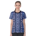 Tribal Geometric Print Women s Cotton Tee View1