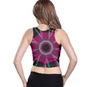 Striped hole Racer Back Crop Top View2