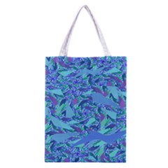 Blue Confetti Storm Classic Tote Bag