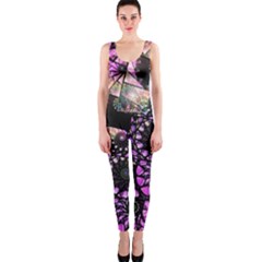 Hippy Fractal Spiral Stacks Onepiece Catsuit