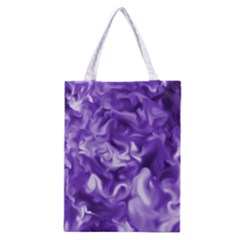 Lavender Smoke Swirls Classic Tote Bag