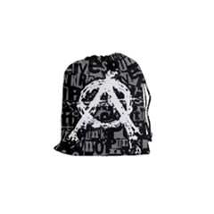 Anarchy Drawstring Pouch (small)