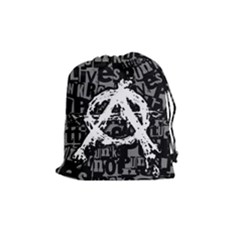 Anarchy Drawstring Pouch (medium)