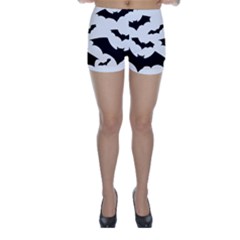 Deathrock Bats Skinny Shorts