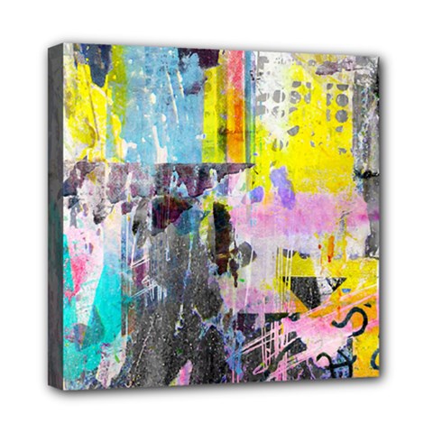 Graffiti Pop Mini Canvas 8  X 8  (framed)