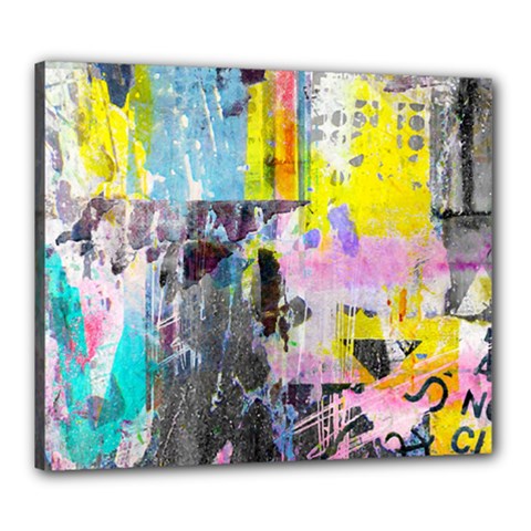 Graffiti Pop Canvas 24  X 20  (framed)