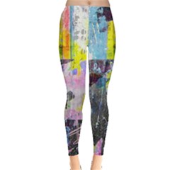 Graffiti Pop Leggings  by ArtistRoseanneJones