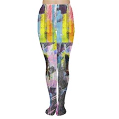 Graffiti Pop Tights by ArtistRoseanneJones