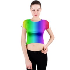 Crayon Box Crew Neck Crop Top