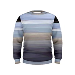 Painted Pompey Beach Kid s Sweatshirt by DeneWestUK