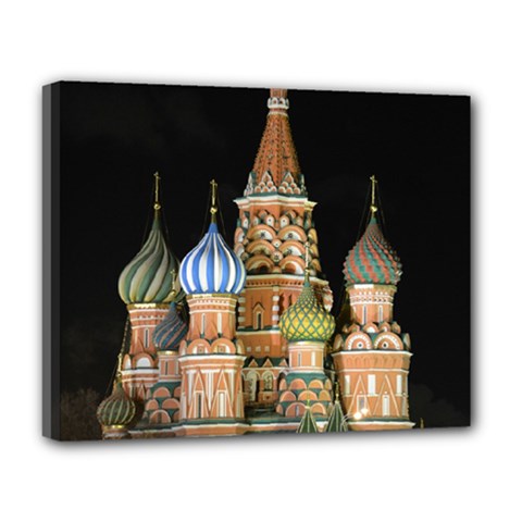 Saint Basil s Cathedral  Deluxe Canvas 20  X 16  (framed)