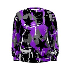 Purple Scene Kid Women s Sweatshirt by ArtistRoseanneJones