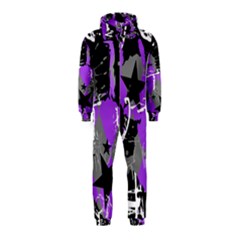 Purple Scene Kid Hooded Jumpsuit (kids)