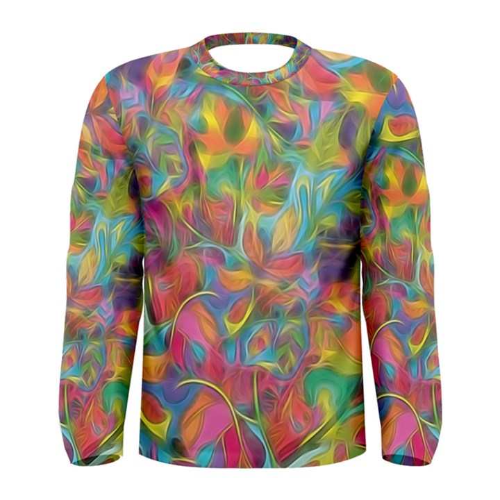 Colorful Autumn Men s Long Sleeve T-shirt