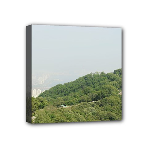 Seoul Mini Canvas 4  X 4  (framed) by anstey