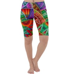 Happy Tribe Cropped Leggings  by KirstenStar