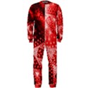 Red Fractal Lace OnePiece Jumpsuit (Men) View1