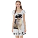 Pi-rate Cat Short Sleeve Skater Dress View1