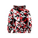 Shattered Life Tricolor Kid s Pullover Hoodie View1