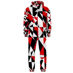 Shattered Life Tricolor Hooded Jumpsuit (men) by StuffOrSomething