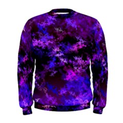 Purple Skulls Goth Storm Men s Sweatshirt