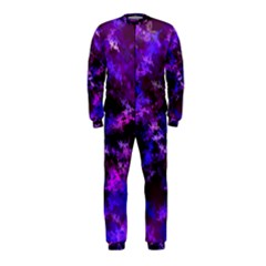 Purple Skulls Goth Storm Onepiece Jumpsuit (kids)