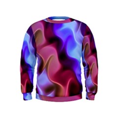 Rippling Satin Kid s Sweatshirt