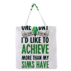 Sims Grocery Tote Bag by empyrie