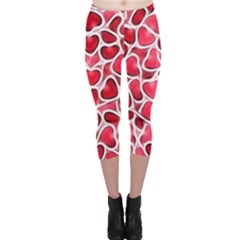 Candy Hearts Capri Leggings 