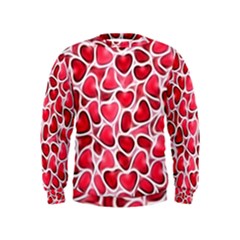 Candy Hearts Kid s Sweatshirt