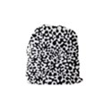 Black and White Blots Drawstring Pouch (Medium) View2