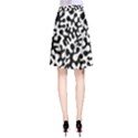 Black and White Blots  A-Line Skirts View2