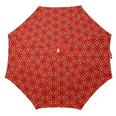 Lovely Orange Trendy Pattern  Straight Umbrellas by GardenOfOphir