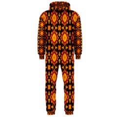 Cute Pretty Elegant Pattern Hooded Jumpsuit (men) 