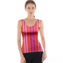 Orange tribal aztec pattern Tank Tops View1