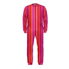 Orange Tribal Aztec Pattern Onepiece Jumpsuit (kids)