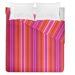 Orange Tribal Aztec Pattern Duvet Cover (full/queen Size) by GardenOfOphir