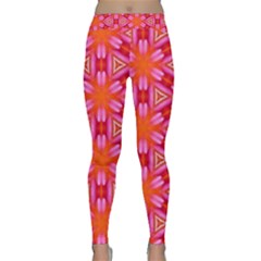 Cute Pretty Elegant Pattern Yoga Leggings by GardenOfOphir