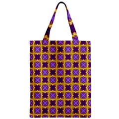 Cute Pretty Elegant Pattern Zipper Classic Tote Bags by GardenOfOphir