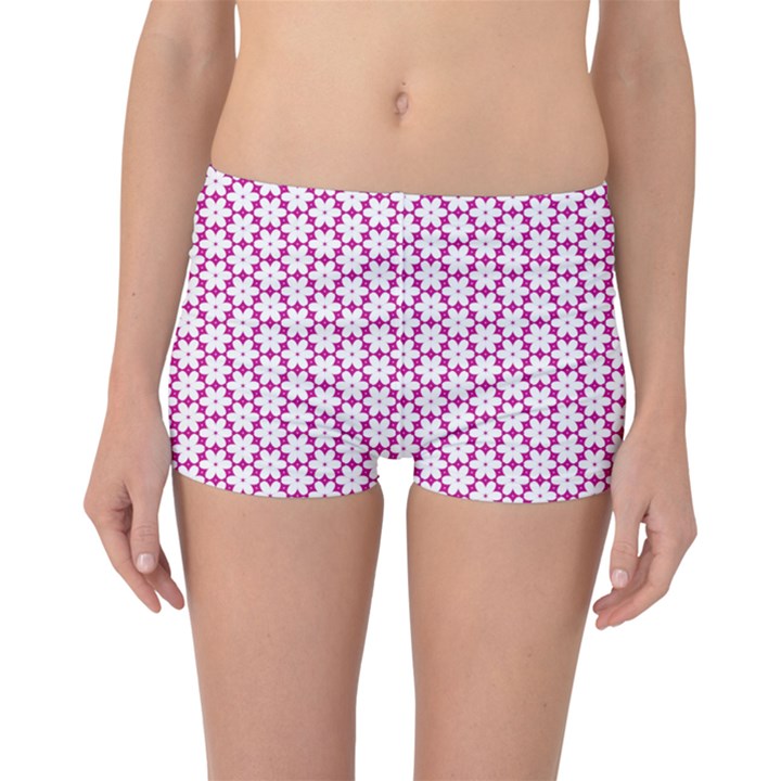 Cute Pretty Elegant Pattern Boyleg Bikini Bottoms